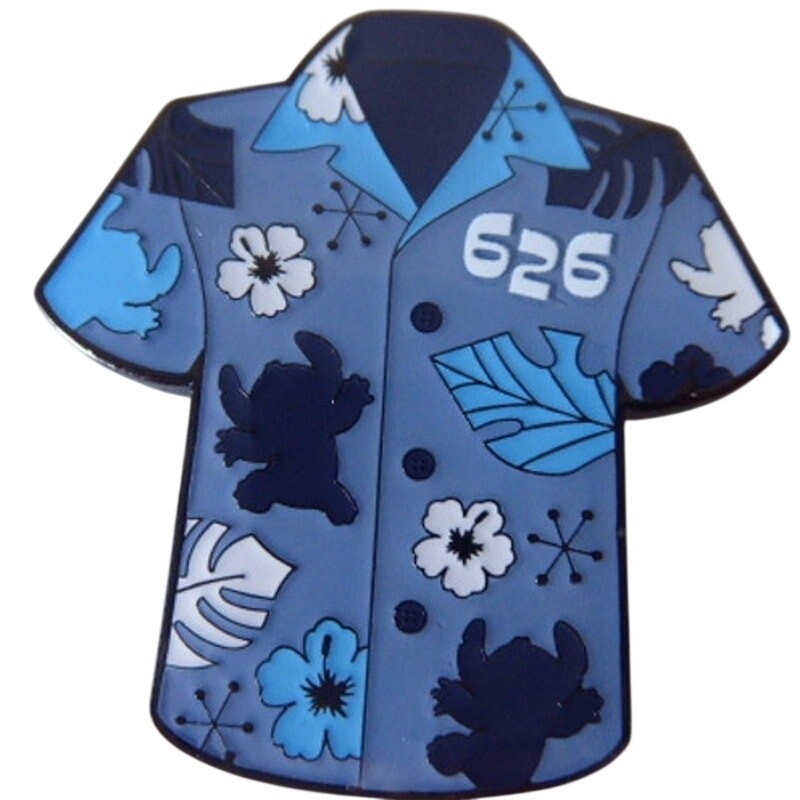 Disney Trading Pin 187575  LFLY Stitch 626 Stitch Aloha Hawaiian Shirts Mystery