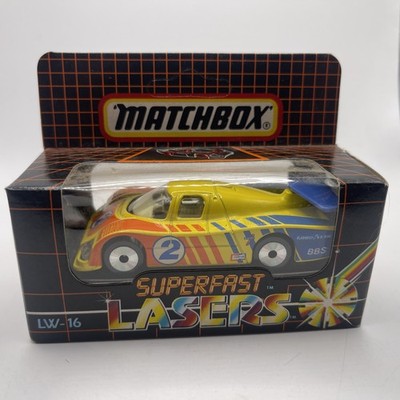 Matchbox Superfast Lasers Sauber Group C Racer LW-16 (1986) Neu in OVP unpunched
