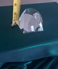 Steuben Faceted Crystal Sculpture Geometric Modernist Prism Art Glass