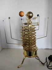 EAGLEMOSS Precision Orrery, Electrified Solar System , Read Description, RARE!!!