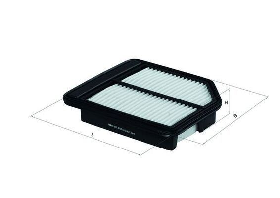 MAHLE LX 2123 Air Filter Fits Honda FR-V Civic Viii Saloon Hatchback