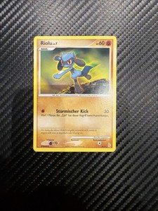 Pokemon Card: Riolu 6/61 (6/11) Lucario Trainer Kit Diamond & Pearl Lv 7 Pokémon
