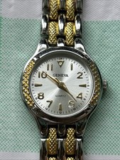 Geneva Two Tone Women s Quartz Watch