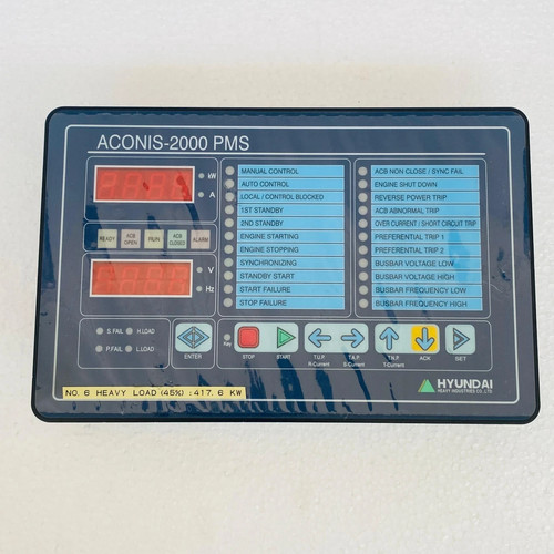 Hyundai ACONIS-2000PMS Generator Display Panel Image 1 of 2