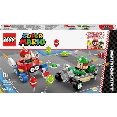 LEGO Super Mario 72034 LEGO  Super Mario  Mario Kart  - Baby Mario vs Baby Lui