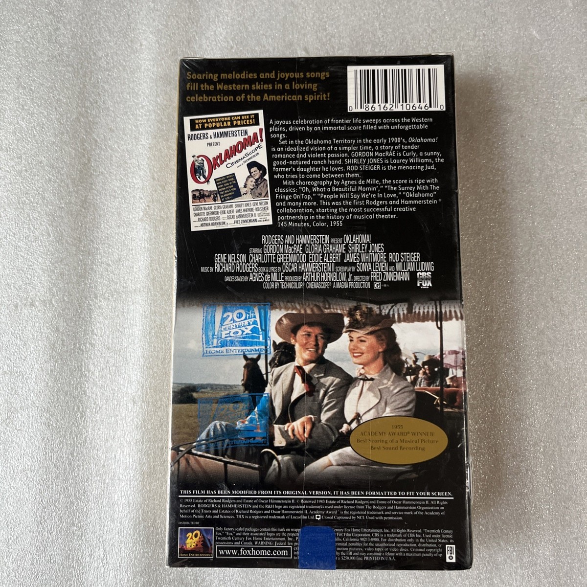 Oklahoma (A) (VHS, 1999, Restored Classic Edition) NEW SEALED