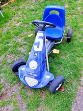 Kettler Kettcar Go Kart with adjustible seat, gear stick.