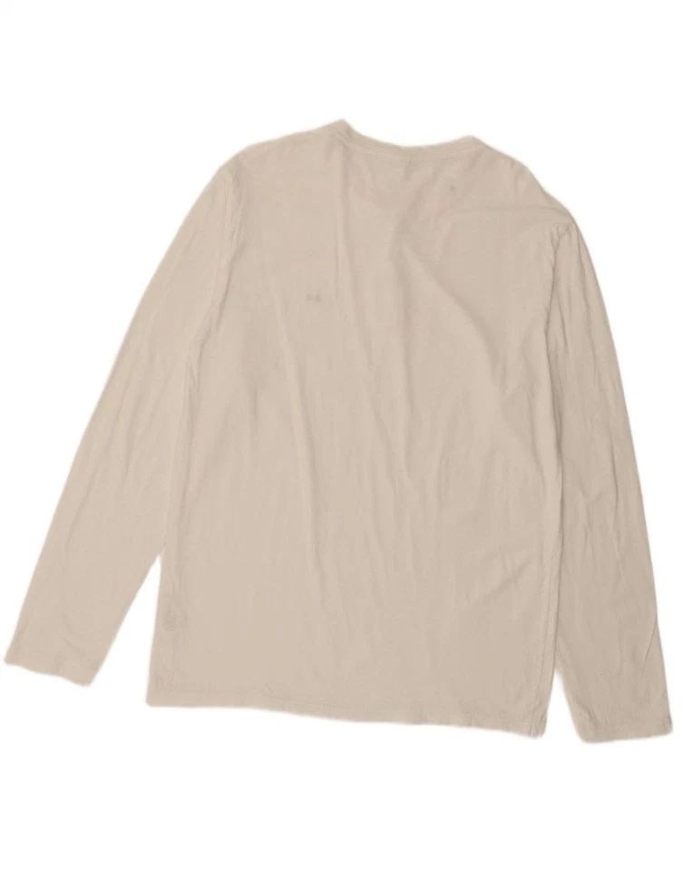 Camiseta de hombre SUN68 manga larga XL algodón blanco DY17 Foto 4 de 4