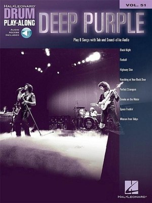 Deep Purple: Drum Play-Along Volume 51, Schlagzeug