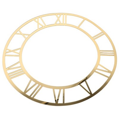 Mirrored Wall Clock Circle Mirrors for Decor Living Room Clocks Acrylic