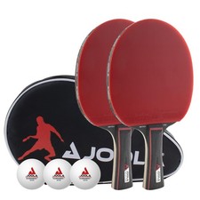JOOLA Duo Pro Ping Pong Paddle Set - Pro Table Tennis Paddles  3 Balls