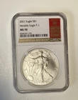 2021 Silver American Eagle .999 1 oz MS70 NGC Redbook