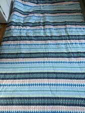 Ikea Twin Size Duvet Cover Blues Green Pink White 83  X60  