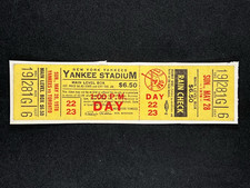 5-28-1978 Toronto Blue Jays @ New York Yankees MLB Ticket - Doubleheader