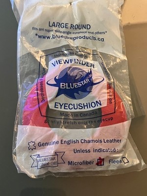 Bluestar Eyecushion Round Large Augenleder