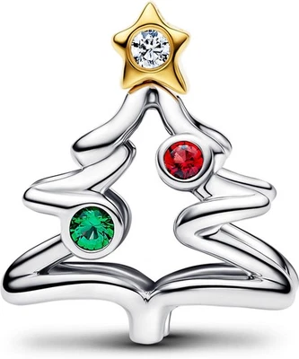 Pandora Weihnachtsbaum Charm 764248C01 Charm Anhänger - Bild 1 von 3