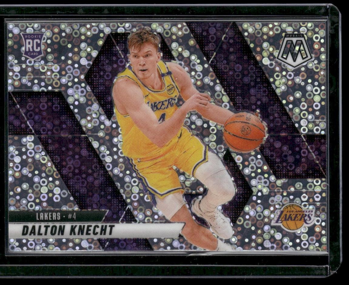 2024-25 Panini Mosaic #238 Dalton Knecht Fast Break Silver Mosaic