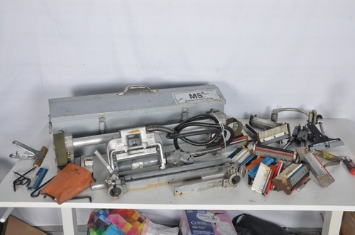 3M MS2 Splicing System With Hydraulic Pump And Extra Heads And Bars Huge Lot