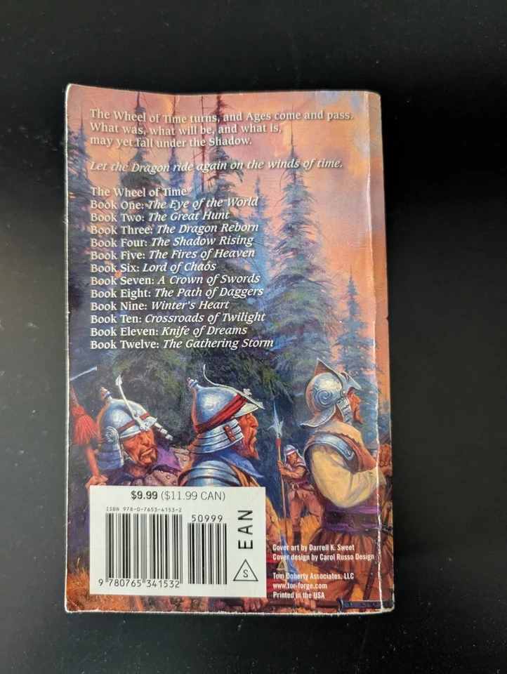 Wheel of Time HC Lot 3 1st Ed Robert Jordan + Bonus PB by Brandon Sanderson Foto 4 de 4
