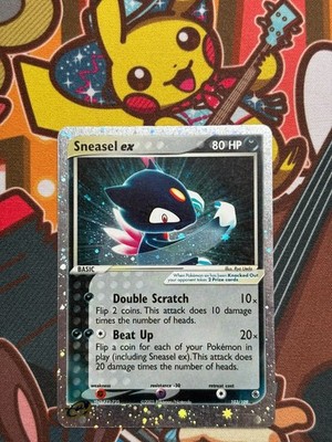 Sneasel ex 103/109 ex Ruby & Sapphire englisch Pokemon Karten NM-EX