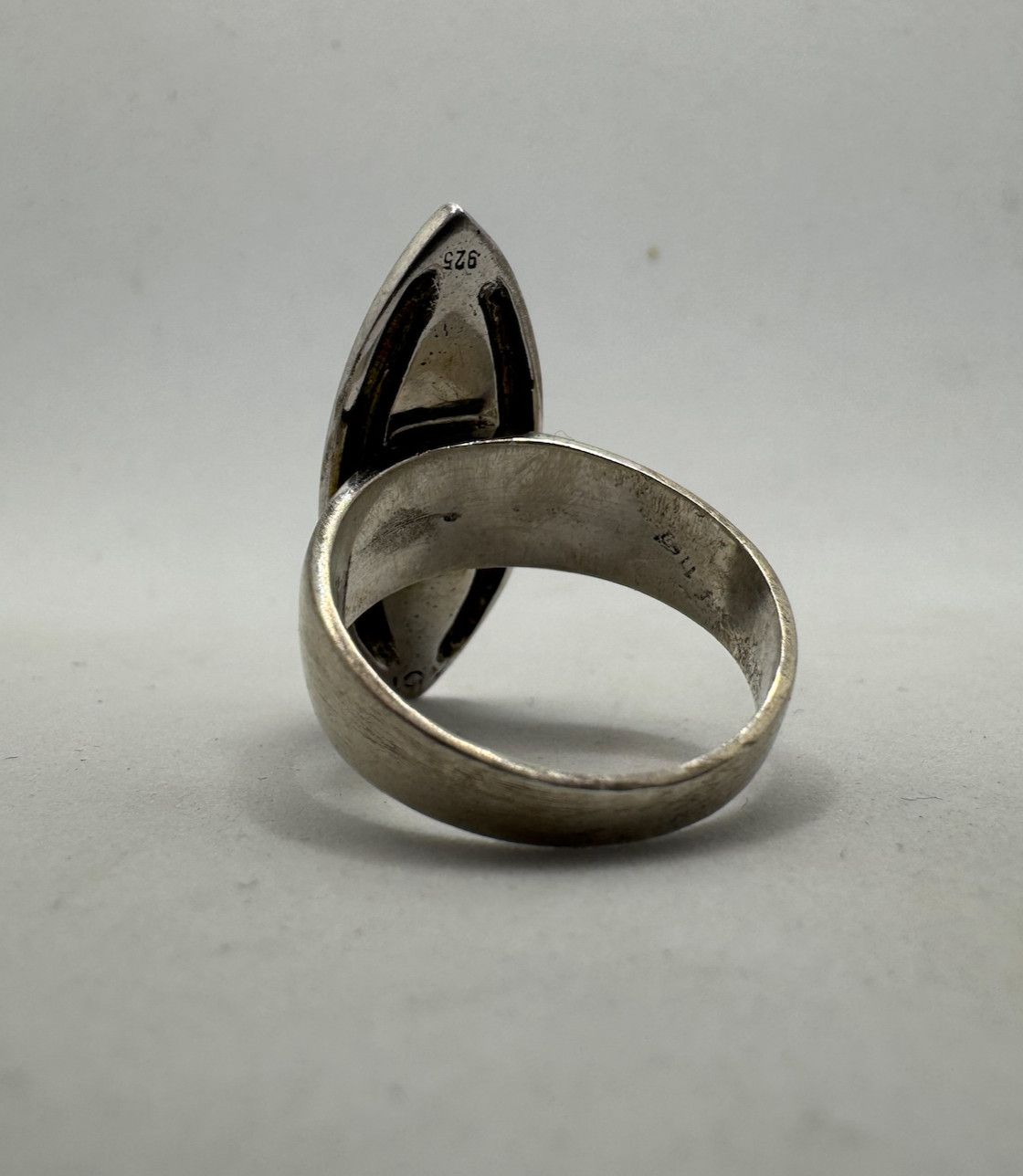 925 SILVER RING SOLID WITH STONE SETTING *CHECK* … - image 4