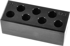 EGW Ammo Chamber Checker 9MM 7-Hole (6061 T6 Al) Black Anodized - 70110