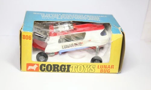 Corgi 806 Lunar Bug In Original Box - Excellent Vintage Model