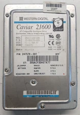 WD Caviar 1624.6mb WDAC21600-60H 60-600621-004 Hard Disk Drive 3.5 HDD Ide Pata