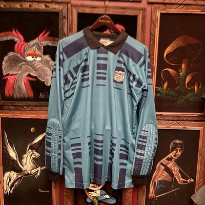 Vintage Sondico Soccer Goalkeeper Jersey 90s Men s Size XL Padded Elbows