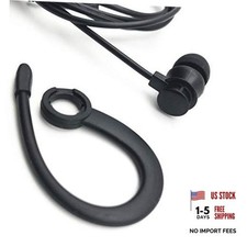 Single Side Earphone in-Ear Stereo to Mono Earbuds,3.5mm Plug Ear Hook
