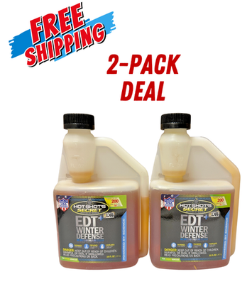 #ad #ad 2 Pack Hot Shot’s Secret EDT Winter Defense Diesel Anti Gel Fuel Treatment $35.99