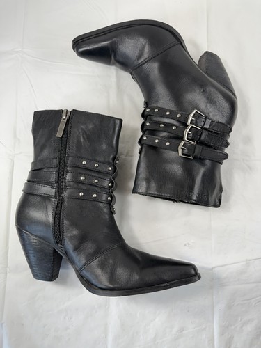 Harley Davidson Botas Western Mujer TALLA 6 TACHONADAS - Imagen 4 de 14
