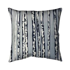 Begin Home Decor 5542-1616-LA52-1 16 x 16 in. Small Birch Trees Pillow - Mode...