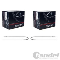 2X Topran Handbremsseile Passend FüR Audi A3 Seat Altea Leon Toledo Skoda