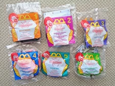 McDonald's  BeetleBorgs Metallix  Complete MIP Set 6 Plus Bags