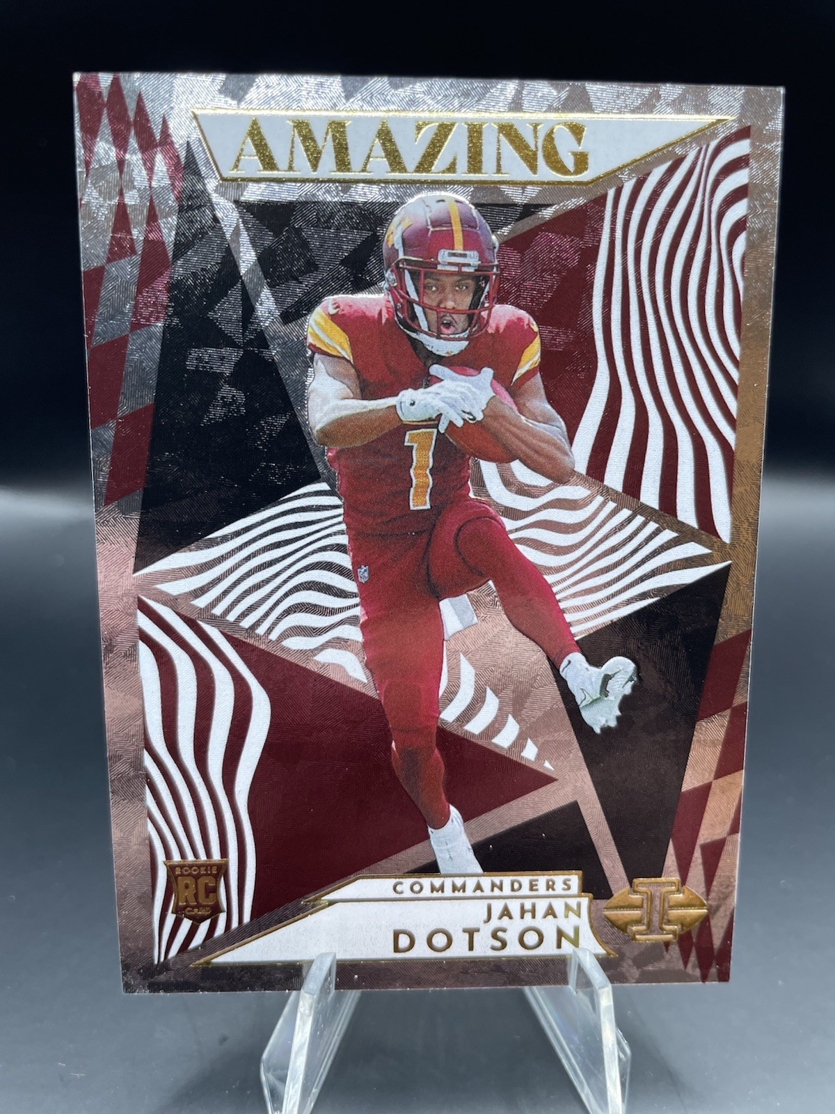 2022 Panini Illusions - Amazing Jahan Dotson #A-24 (RC)