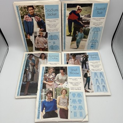 5 - SEWING Step-By-Step Women s Uncut Patterns, Stadium Jacket & More (no cards)
