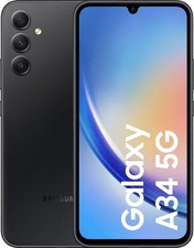 SAMSUNG Galaxy A34 5G 128 Go Graphite Reconditionné Etat correct