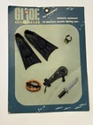Vintage GI Joe 1964 Action Sailor Scuba Accessories on original Card.