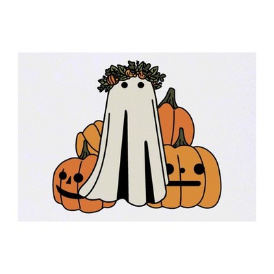 Temporäre Tattoos/Transfers ''Kürbisgeist Halloween'' (TO00091139)