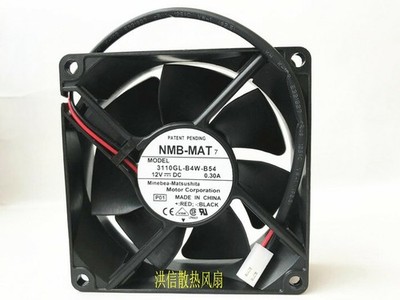 NMB-MAT 8025 3110GL-B4W-B54 DC12V 0.30A 8CM power supply chassis cooling fan  #j
