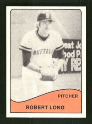 1979 TCMA Buffalo Bisons 20 Robert Long sp super rare set BXCP48
