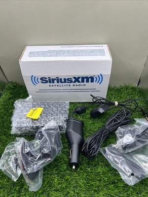 NEW SiriusXM XEZ1V1 Onyx EZ Black Satellite Radio with Vehicle Kit - OPEN BOX