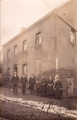Foto-AK Neunkirchen -  Privathaus von Frl. Schneider - Rhein Sieg Kreis - 1914 - Bild 1 von 2