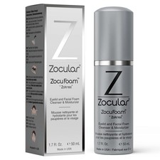 Zocular ZocuFoam Eyelid Cleanser Foaming Eyelid Scrub For Blepharitis