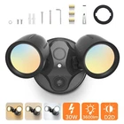 3600LM Aluminum LED Flood Light D2&DOn Time Outdoor 30W 3CCT Security Wall Lamp