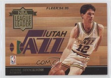 1994-95 Fleer European NBA League Leaders John Stockton Nate McMillan HOF 0qr0