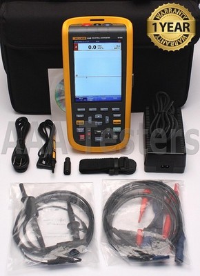 Fluke 124B Industrial ScopeMeter 40MHz HandHeld Oscilloscope Scope Meter 124