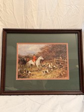 Heywood Hardy 'Forgive' Framed Print Romantic Equestrian Scene — listing 2