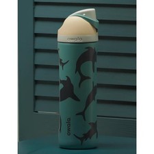 Owala 24oz FreeSip Fin Frenzy Color Drop Stainless Steel Water Bottle New